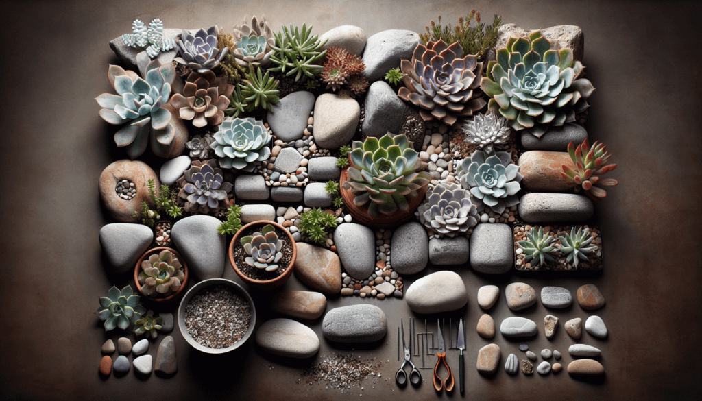 Beginners Guide To Creating A DIY Succulent Rock Garden