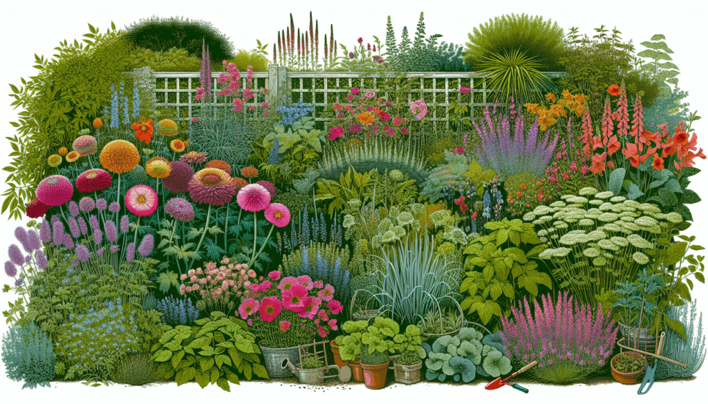 Most Popular DIY Projects For Creating A Herbaceous Border Garden