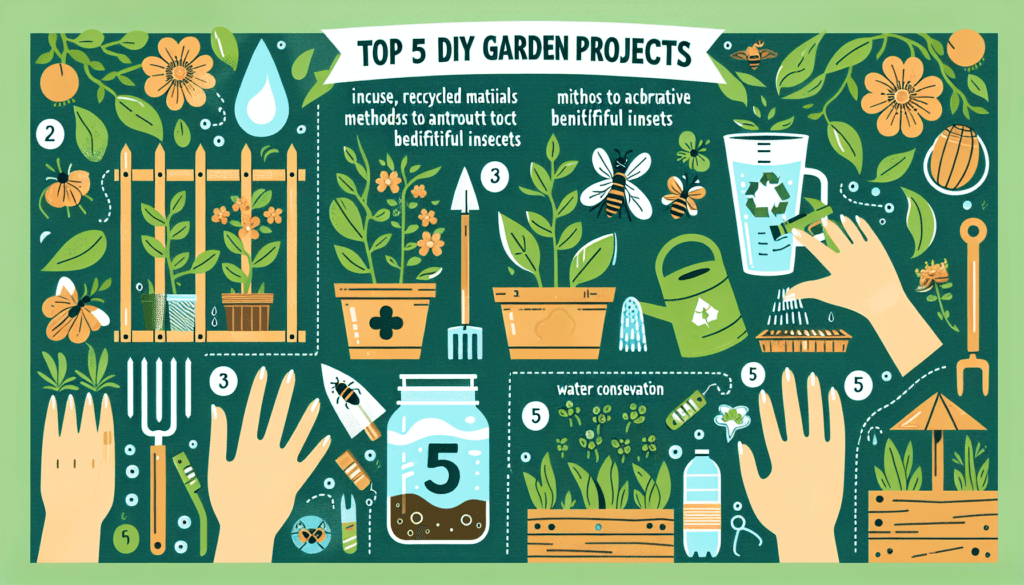 Top 5 DIY Garden Projects For Promoting Sustainable Gardening