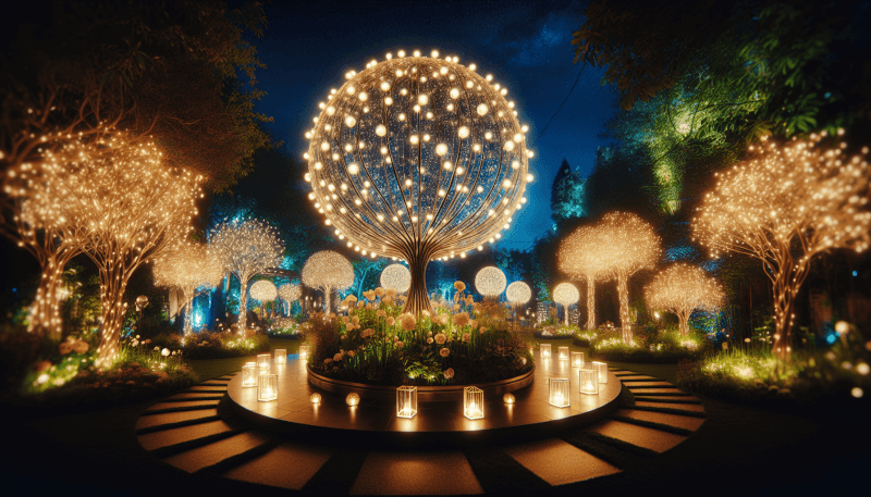 decorative garden lights
