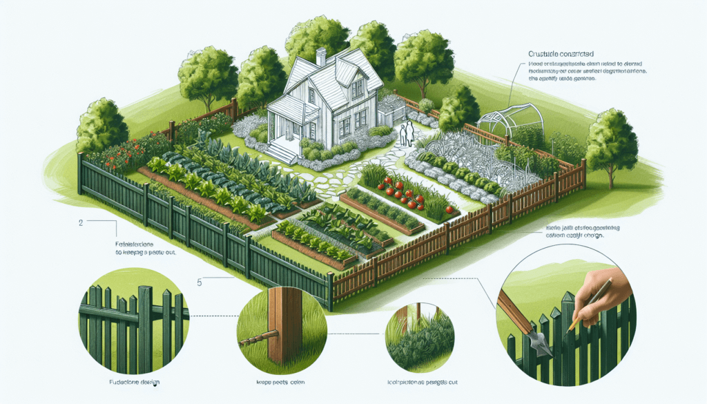 DIY Guide To Building A Custom Vegetable Garden Fence