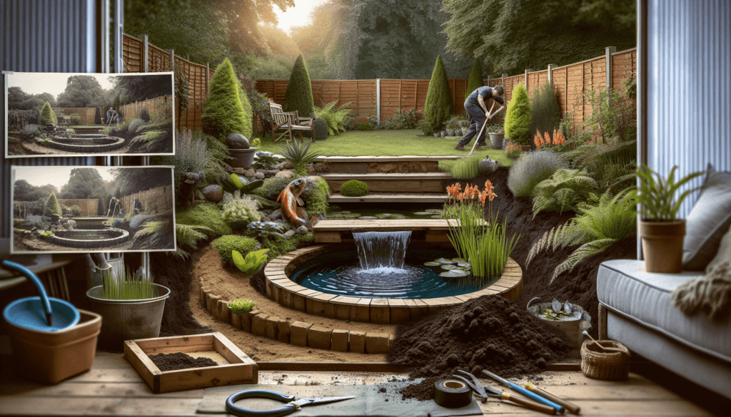 DIY Guide To Constructing A Raised Garden Pond With Water Feature