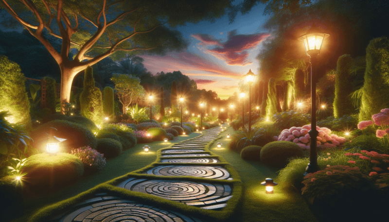 garden pathway lights 1