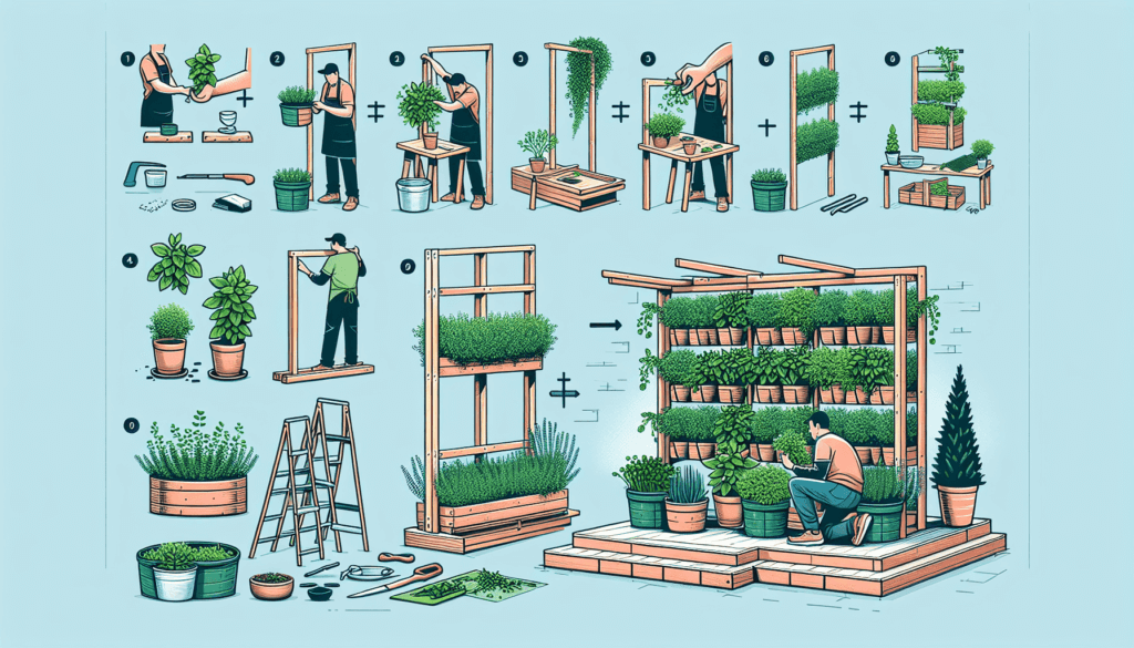 How To Build A DIY Vertical Herb Garden