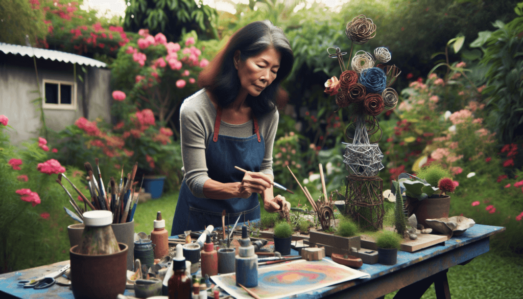 How To Make Your Own DIY Garden Art And Sculptures